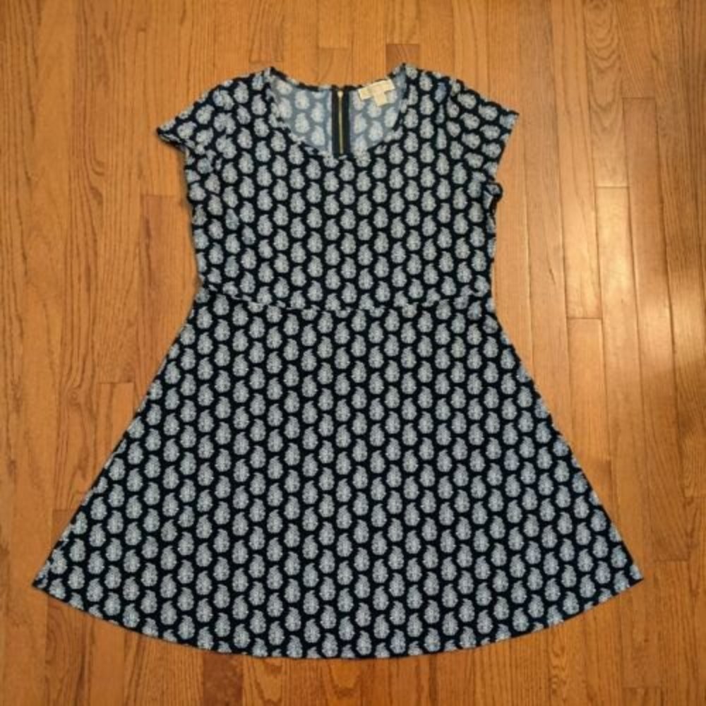 Michael Kors Size XL Navy Blue Dress